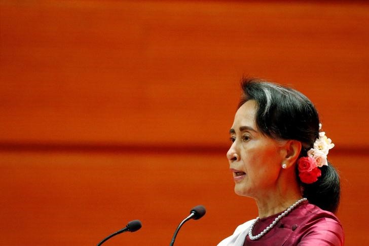 © Reuters. ميانمار: بيان مجلس الأمن يضر بمحادثات مع بنجلادش لإعادة الروهينجا