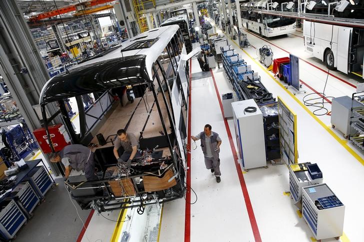 © Reuters. الناتج الصناعي في تركيا ينمو 10.4% على أساس سنوي في سبتمبر