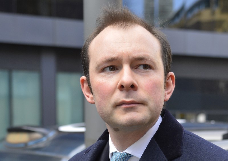 © Reuters. Former Barclays employee Mathew arrives at Southwark Crown Court in London