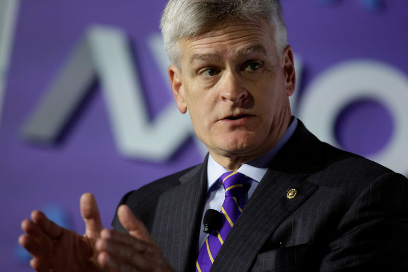 © Reuters. Senator Bill Cassidy (R-LA) speaks about healthcare reform in Washington