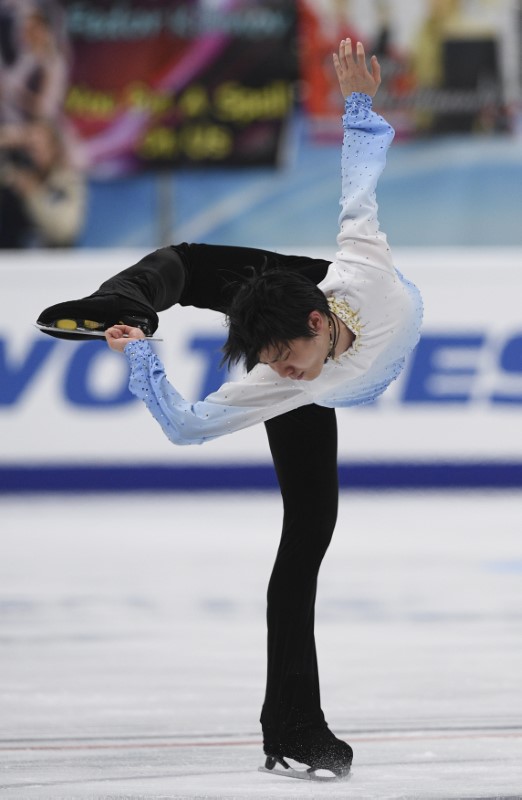 © Reuters. Figure Skating - ISU Grand Prix Rostelecom Cup 2017