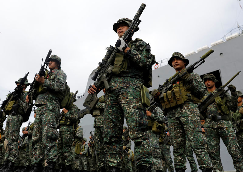 © Reuters. مقتل ستة جنود على أيدي متشددين إسلاميين بجنوب الفلبين