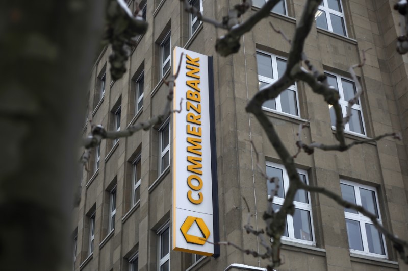 © Reuters. PERQUISITION CHEZ COMMERZBANK POUR SOUPÇONS D'ÉVASION FISCALE