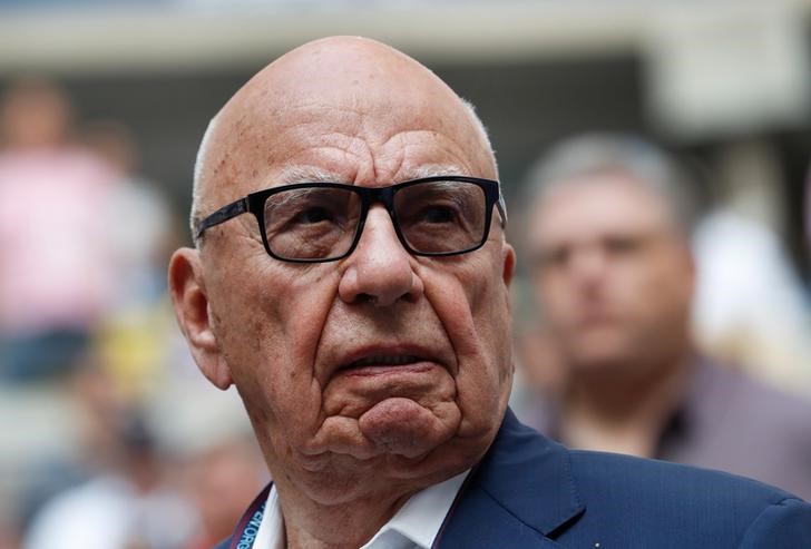 © Reuters. MURDOCH A DISCUTÉ DU RACHAT DE CNN AVEC LE DG D'AT&T