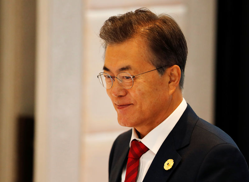 © Reuters. كوريا الجنوبية والصين تتفقان على معالجة ملف كوريا الشمالية سلميا