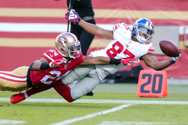 © Reuters. NFL: New York Giants at San Francisco 49ers