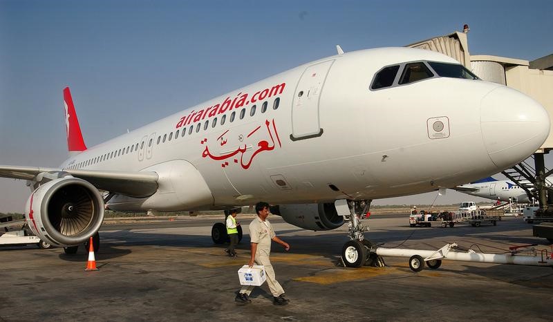 © Reuters. العربية للطيران ستستأجر 6 طائرات ايرباص A321neo من اير ليس