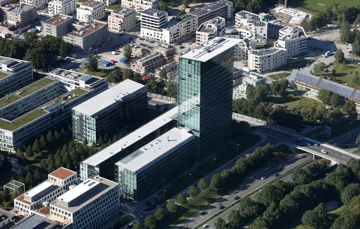 © Reuters. General view shows headquarters of lamp manufacturer Osram in Munich