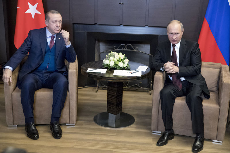 © Reuters. بوتين: عملنا مع تركيا وإيران يؤتي نتائج في سوريا