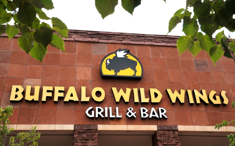 © Reuters. The Buffalo Wild Wings restaurant in Superior, Colorado