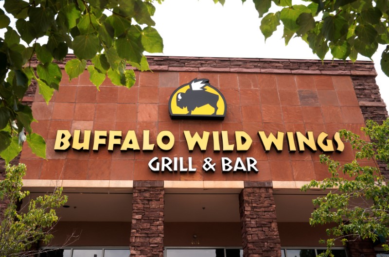 © Reuters. The Buffalo Wild Wings restaurant in Superior, Colorado