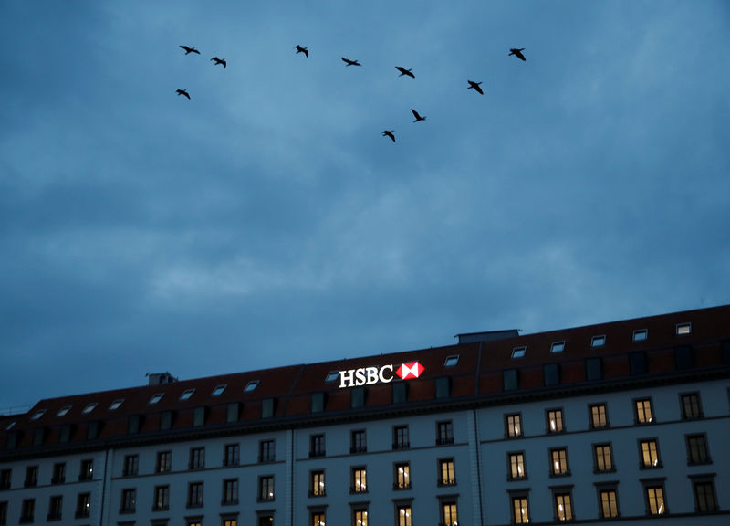 © Reuters. HSBC bank is pictured in Geneva