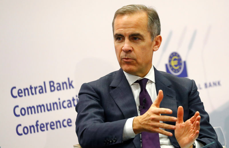 © Reuters. Mark Carney of the Bank of England attends ECB's Central Bank Communications Conference in Frankfurt
