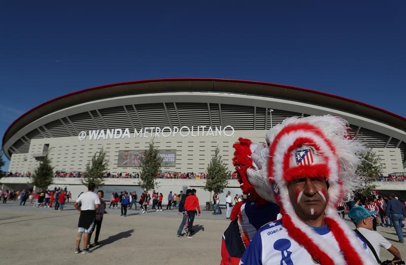 © Reuters. El Atlético de Madrid confirma la entrada de un grupo israelí en su accionariado