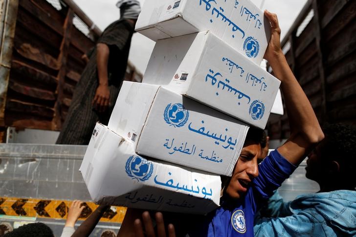© Reuters. الأمم المتحدة تدعو لإنهاء حصار اليمن