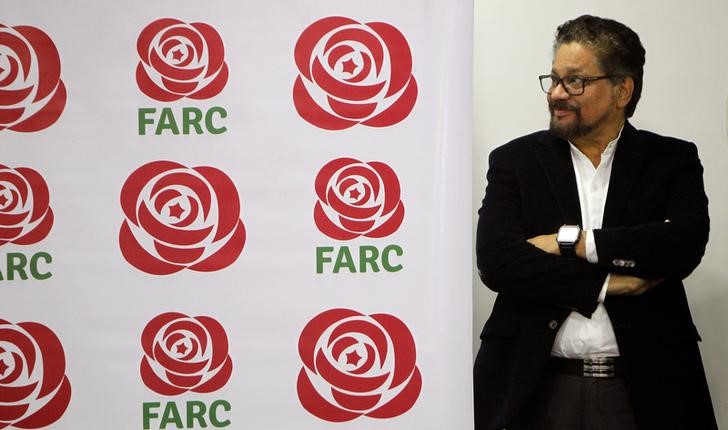 © Reuters. Iván Márquez, um dos líderes das Farc