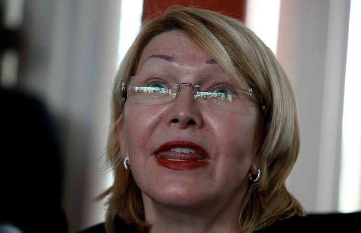 © Reuters. Ex-procuradora-geral da Venezuela Luisa Ortega durante entrevista coletiva em San José