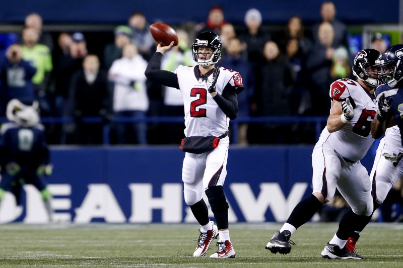 © Reuters. NFL: Atlanta Falcons at Seattle Seahawks