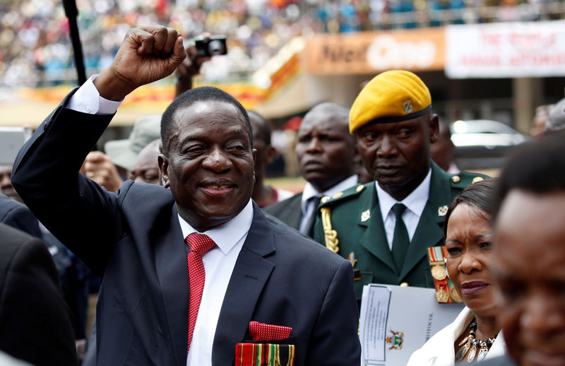 © Reuters. Mnangagwa, el 