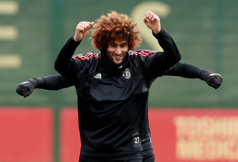 © Reuters. Champions League - Manchester United Training