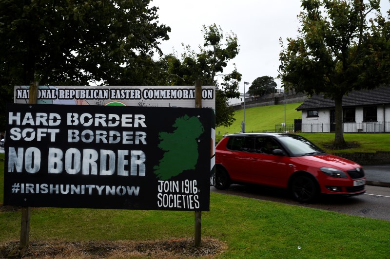 © Reuters. Irlanda bloqueará negociaciones del Brexit si no hay acuerdo sobre su frontera