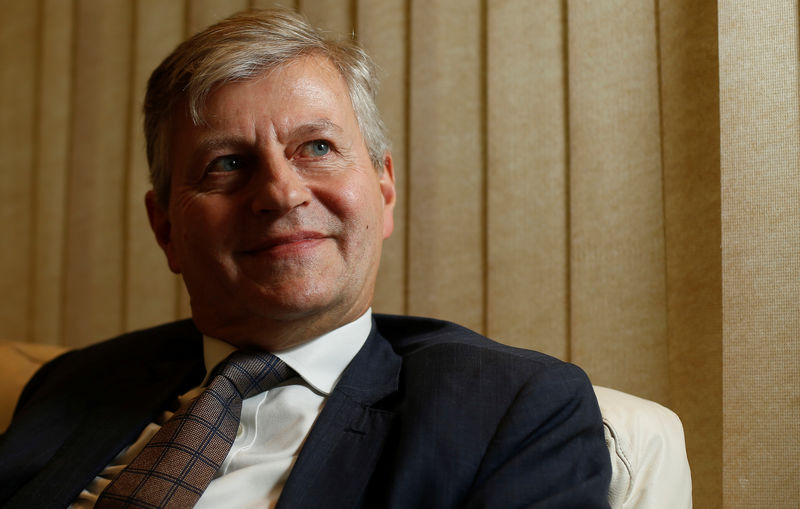 © Reuters. Jean-Pierre Lacroix concede entrevista à Reuters em Brasília