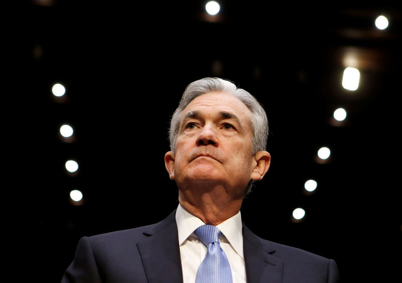 © Reuters. Jerome Powell testifies on his nomination to become chairman of the U.S. Federal Reserve in Washington