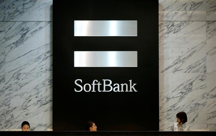 © Reuters. Sede do SoftBank em Tóquio, Japão