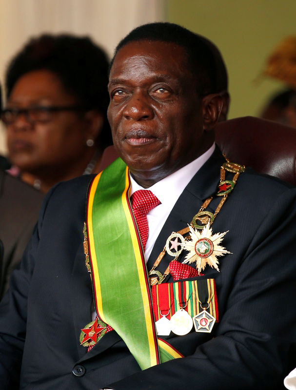 © Reuters. رئيس زيمبابوي يعرض عفوا لإعادة أموال عامة مسروقة
