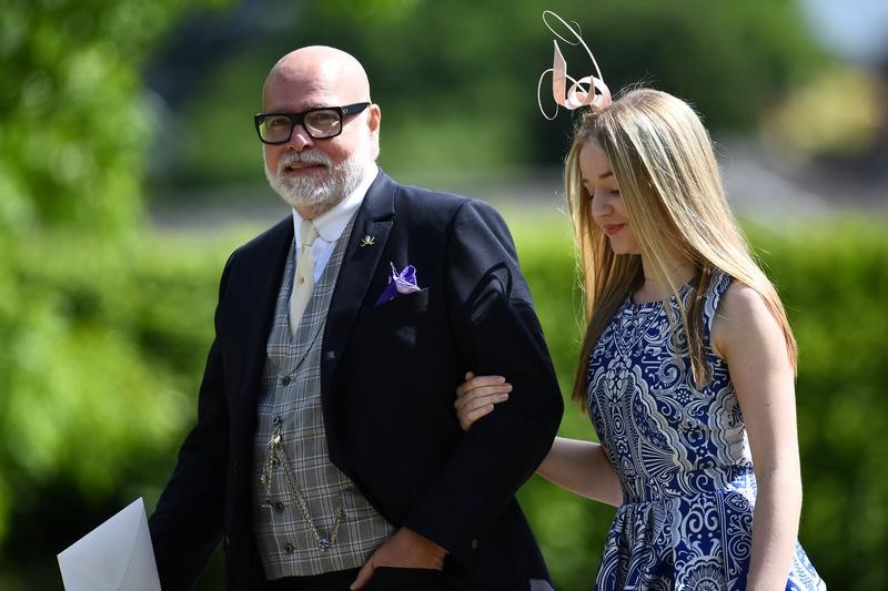 © Reuters. Gary Goldsmith comparece a casamento de Pippa Middleton e James Matthews