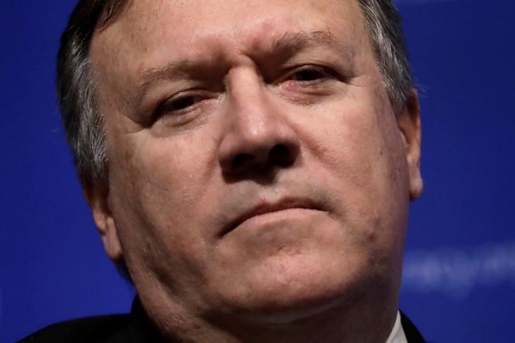 © Reuters. O diretor da CIA, Mike Pompeo, durante evento em Washington, nos EUA