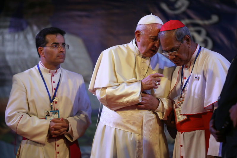 © Reuters. Papa Francisco participa de conferência inter-religiosa em Daca