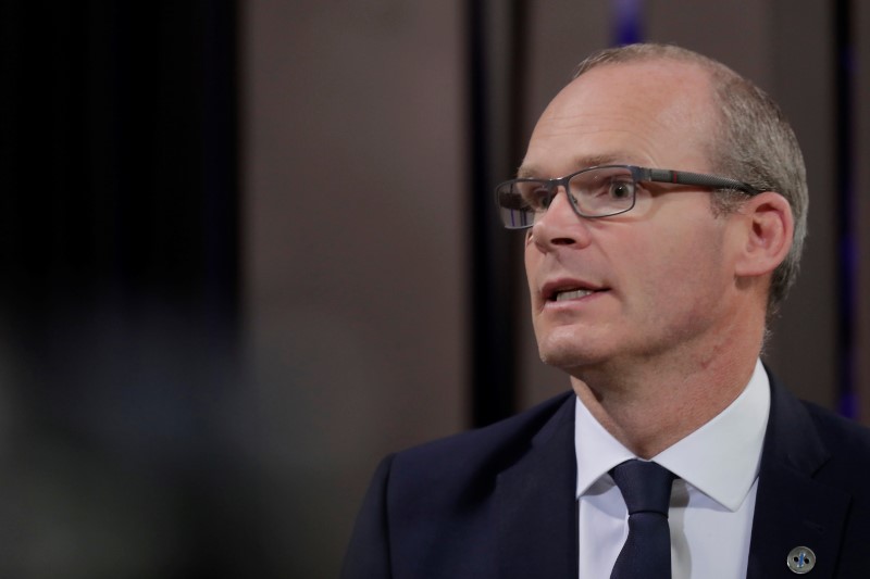 © Reuters. Ministro das Relações Exteriores da Irlanda, Simon Coveney