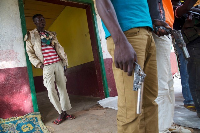 © Reuters. ميليشيا مسيحية تقتل جنديا من قوات حفظ السلام في جمهورية أفريقيا الوسطى