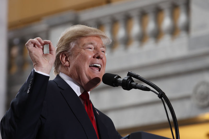 © Reuters. Presidente Trump faz discurso em Salt Lake City