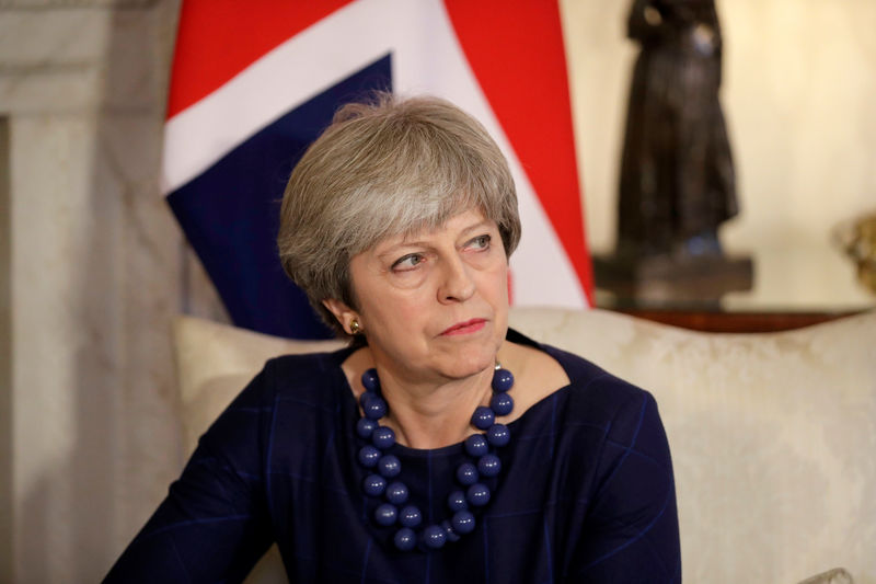 © Reuters. Theresa May se reúne com premiê espanhol Mariano Rajoy em Londres