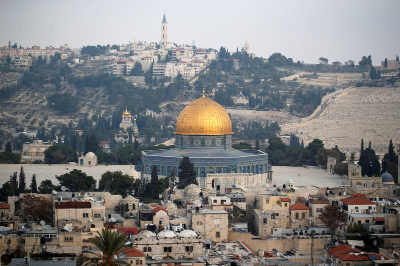 © Reuters. Vista geral da cidade de Jerusalém