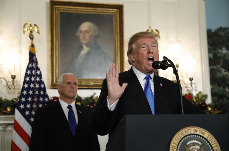 © Reuters. Trump faz discurso na Casa Branca