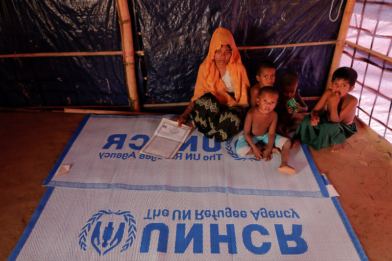 © Reuters. مفوضية شؤون اللاجئين تحذر من أي عودة متعجلة للروهينجا إلى ميانمار