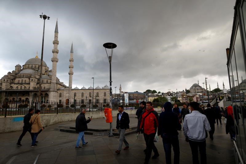© Reuters. اقتصاد تركيا ينمو 11.1% في الربع/3 متجاوزا التوقعات