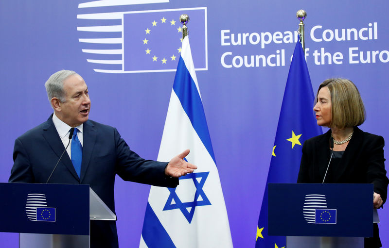 © Reuters. نتنياهو يتوقع أن تعترف دول أوروبية بالقدس عاصمة لإسرائيل