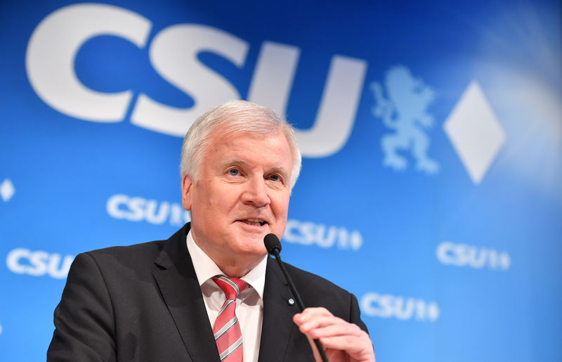 © Reuters. Christian Social Union (CSU) meeting in Munich
