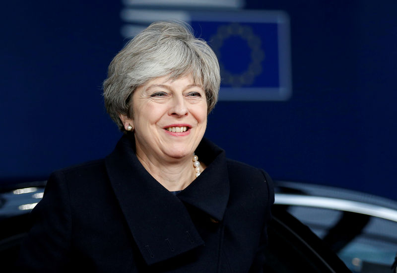 © Reuters. Theresa May chega para cúpula em Bruxelas