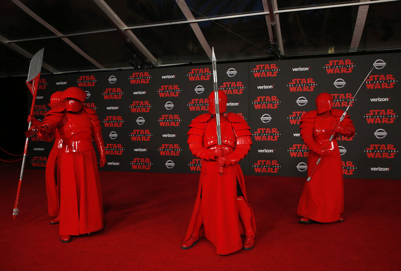 © Reuters. World Premiere of “Star Wars: The Last Jedi” – Arrivals – Los Angeles