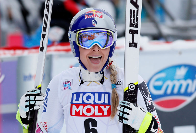 © Reuters. Women's Alpine Skiing World Cup Super G