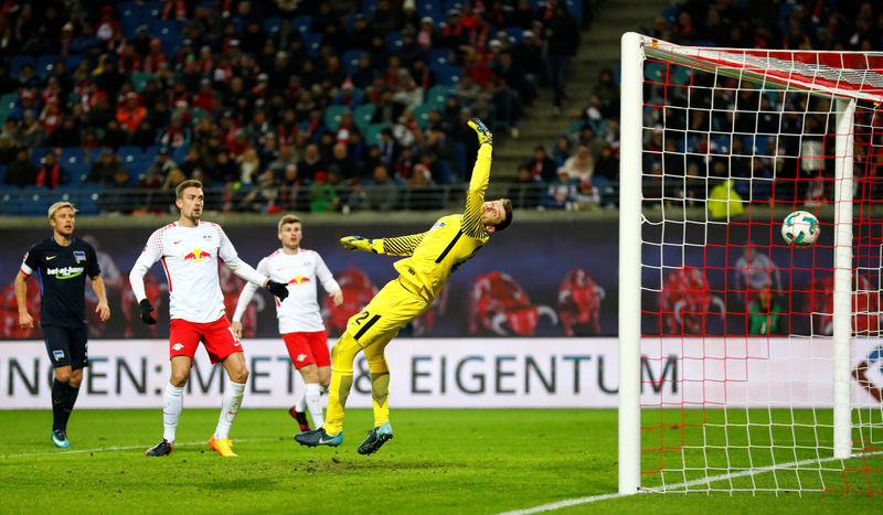 © Reuters. Bundesliga - RB Leipzig vs Hertha Berlin