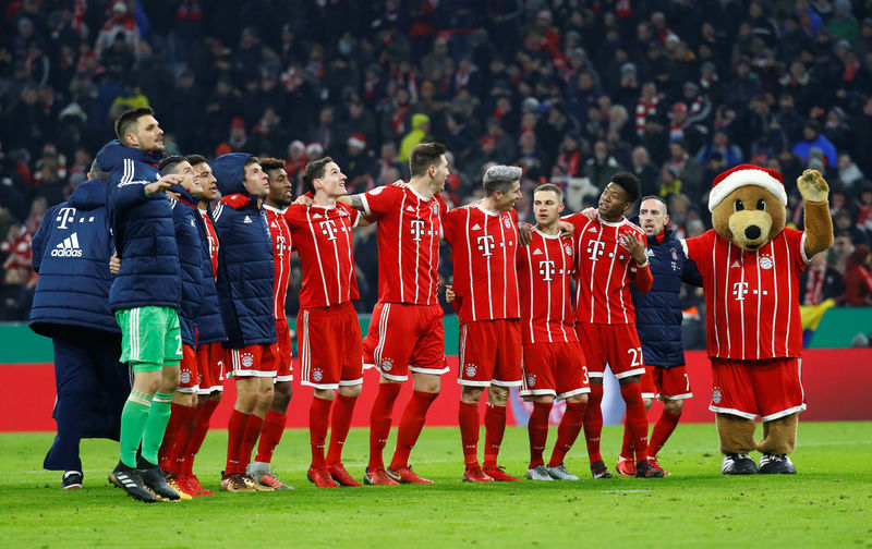 © Reuters. DFB Cup Third Round - Bayern Munich vs Borussia Dortmund