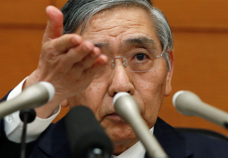 © Reuters. Bank of Japan Governor Haruhiko Kuroda attends a news conference in Tokyo