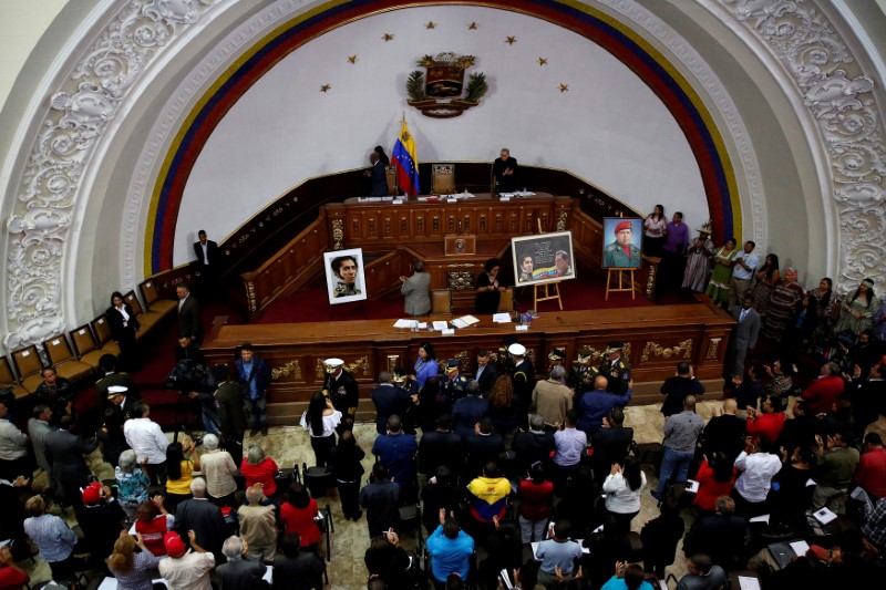 © Reuters. Visão geral da Assembleia Constituinte da Venezuela, em Caracas