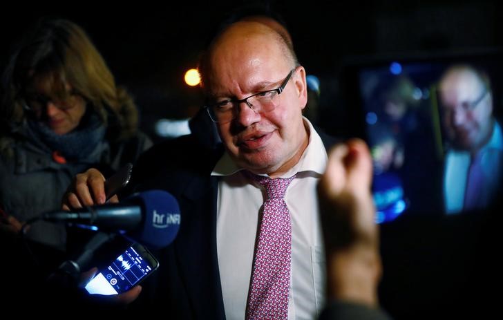 © Reuters. Ministro das Finanças interino da Alemanha, Peter Altmaier, em Berlim